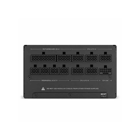 NZXT C1200 80 Plus Gold ATX 3.1 Fully Modular Low Noise Power Supply Black 5