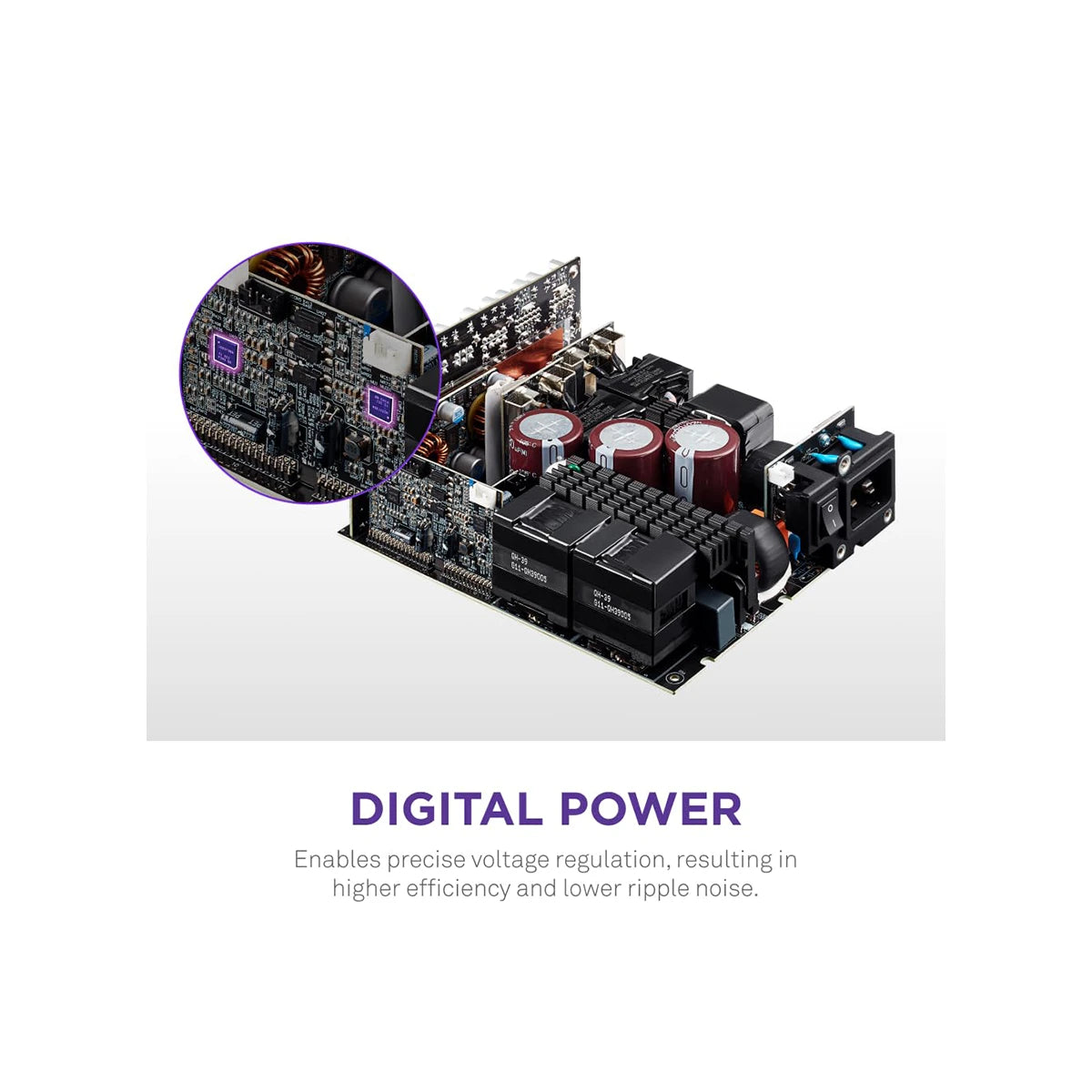 NZXT C1500 80 Plus Platinum ATX 3.1 Fully Modular Power Supply 3
