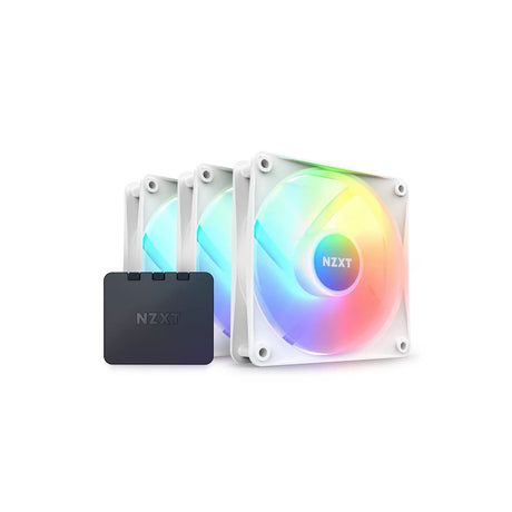 NZXT F120 RGB Core Case Fan Triple Pack White
