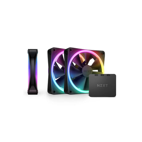 NZXT F120 RGB DUO 120mm Case Fan Black