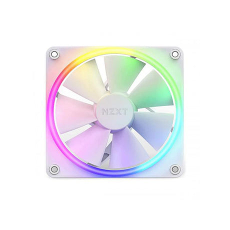 NZXT F120 RGB DUO 120mm Case Fan White 3