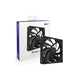 NZXT F140Q 140mm Quiet Airflow PWM Case Fan Black