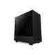 NZXT H5 Flow Compact Mid-Tower ATX PC Case Black