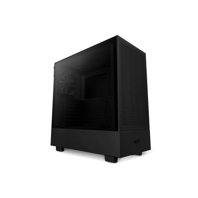 NZXT H5 Flow Compact Mid-Tower ATX PC Case Black