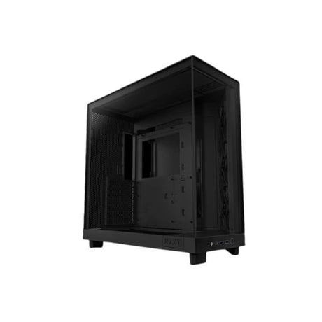 NZXT H6 Flow Compact Dual Chamber Mid Tower Airflow PC Case Black 2