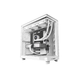 NZXT H6 Flow Compact Dual Chamber Mid Tower Airflow PC Case White