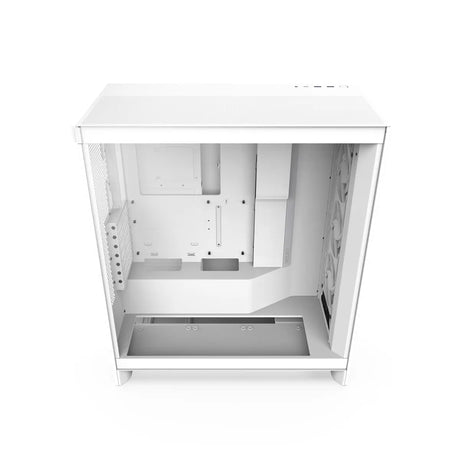 NZXT H7 Flow RGB Mid Tower PC Case White 3