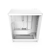 NZXT H7 Flow Mid Tower ATX Airflow PC Case White 3