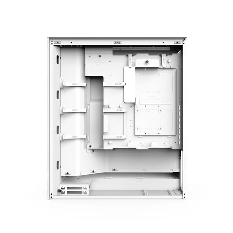 NZXT H7 Flow Mid Tower ATX Airflow PC Case White 5
