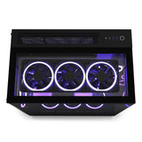 NZXT H9 Elite ATX Mid Tower PC Case Top Side Black