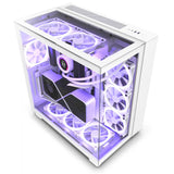 NZXT H9 Elite ATX Mid Tower PC Case White 2