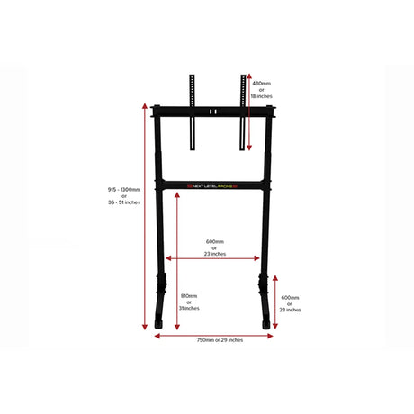 Next Level Racing NLR-A011 Free Standing Single Monitor Stand 3