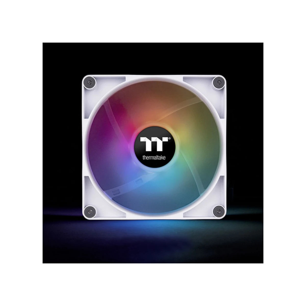 Thermaltake CT120 ARGB Sync PC Cooling Fan - 2 Fan Pack White 3