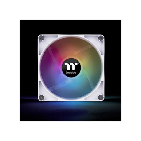 Thermaltake CT120 ARGB Sync PC Cooling Fan - 2 Fan Pack White 3