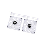 Thermaltake CT120 ARGB Sync PC Cooling Fan - 2 Fan Pack White 5