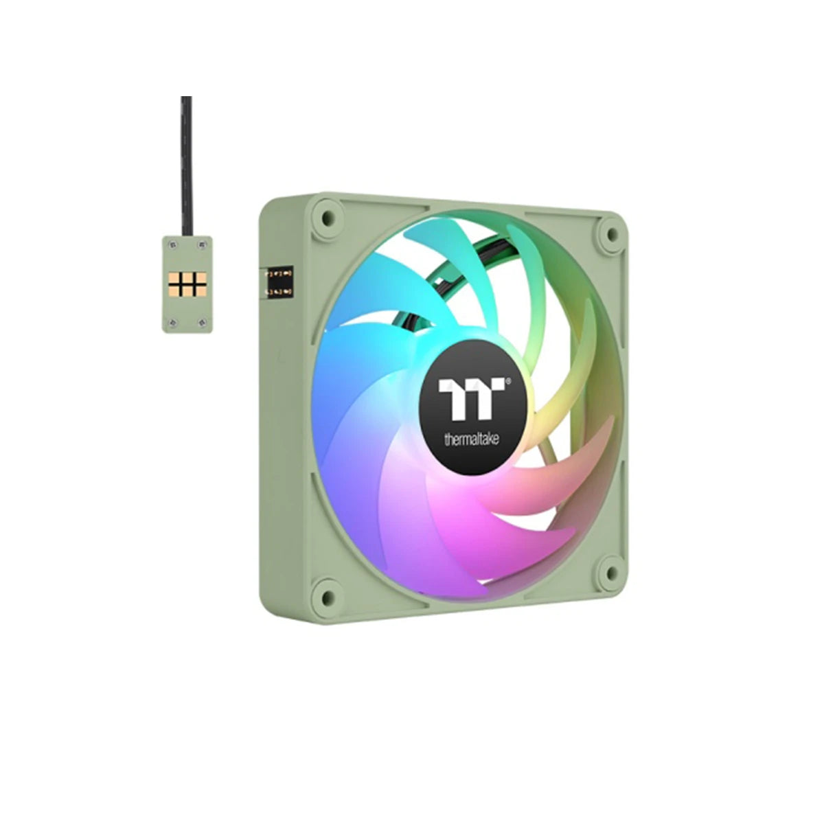Thermaltake CT120 EX ARGB Sync PC Cooling Fan Matcha Green 3