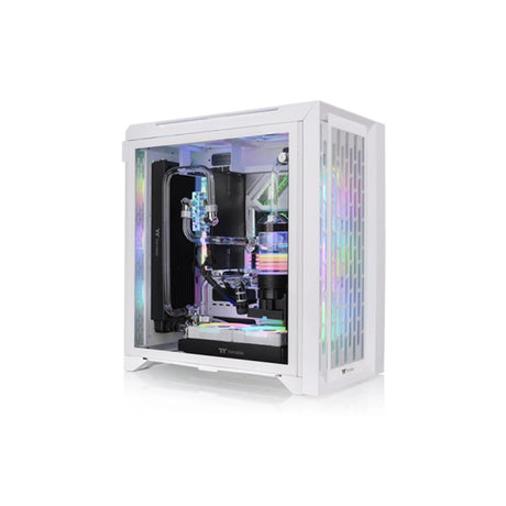 Thermaltake CTE C700 Tempered Glass ARGB Mid Tower PC Case White