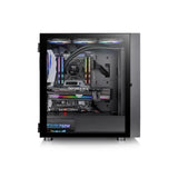 Thermaltake H570 Tempered Glass ARGB Mid Tower PC Case Black 3