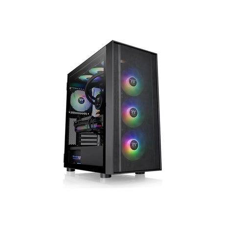 Thermaltake H570 Tempered Glass ARGB Mid Tower PC Case Black