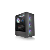 Thermaltake S200 Tempered Glass ARGB Mid Tower PC Case Black