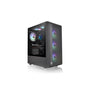 Thermaltake S200 Tempered Glass ARGB Mid Tower PC Case Black
