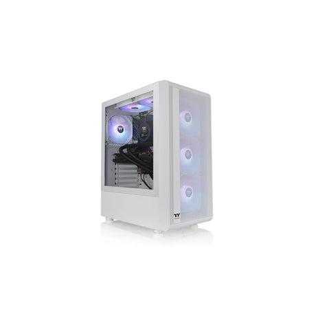 Thermaltake S200 Tempered Glass ARGB Mid Tower PC Case Snow