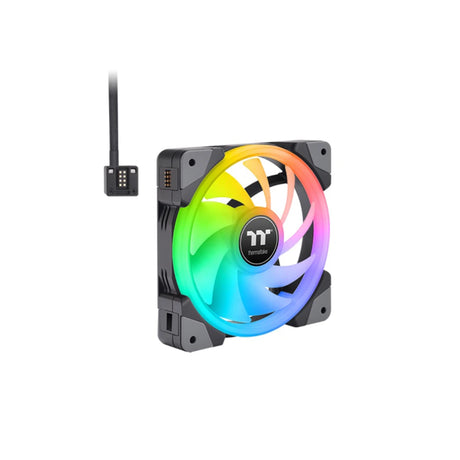 Thermaltake SWAFAN EX12 RGB Magnetic Quick Connect PWM Case Fan - 3 Fan Pack Black 2