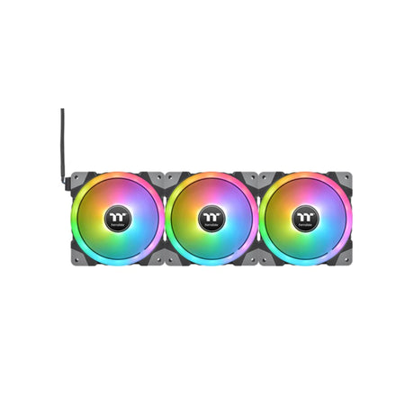 Thermaltake SWAFAN EX12 RGB Magnetic Quick Connect PWM Case Fan - 3 Fan Pack Black