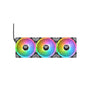 Thermaltake SWAFAN EX12 RGB Magnetic Quick Connect PWM Case Fan - 3 Fan Pack Black