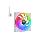 Thermaltake SWAFAN EX12 RGB Magnetic Quick Connect PWM Case Fan - 3 Fan Pack Snow 2