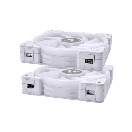 Thermaltake SWAFAN EX12 RGB Magnetic Quick Connect PWM Case Fan - 3 Fan Pack Snow 3