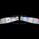 Thermaltake SWAFAN EX12 RGB Magnetic Quick Connect PWM Case Fan - 3 Fan Pack Snow 5