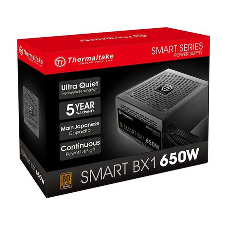 Thermaltake Smart BX1 650W 80 Plus Bronze ATX Power Supply