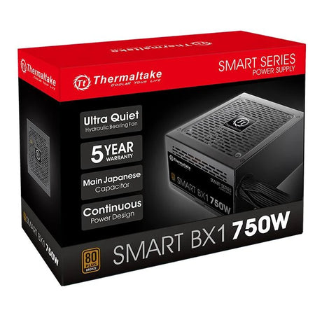 Thermaltake Smart BX1 750W 80 Plus Bronze ATX Power Supply