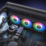 Thermaltake TH360 V2 Ultra ARGB Sync LCD 360mm All-In-One Liquid Cooler Black 5