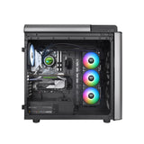 Thermaltake TH360 V2 Ultra ARGB Sync LCD 360mm All-In-One Liquid Cooler Black 6