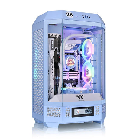 Thermaltake The Tower 300 Micro ATX PC Case Hydrangea Blue 3