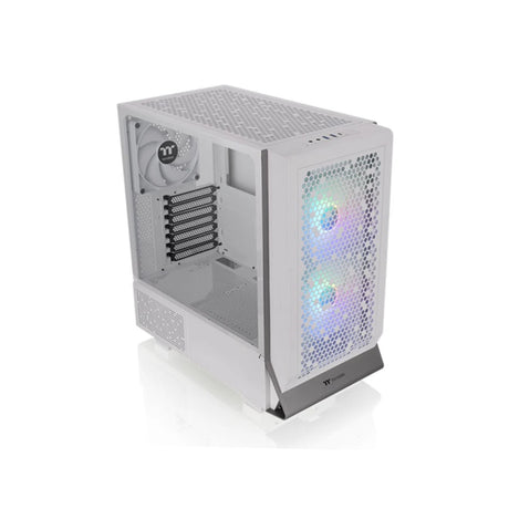 Thermaltake Ceres 300 Tempered Glass ARGB Mid Tower PC Case Snow
