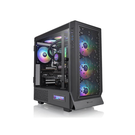 Thermaltake Ceres 500 Tempered Glass ARGB Mid Tower PC Case Black 2
