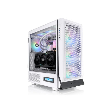Thermaltake Ceres 500 Tempered Glass ARGB Mid Tower PC Case Snow 2