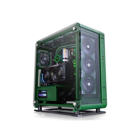 Thermaltake Core P6 Tempered Glass Mid Tower PC Case Racing Green 2