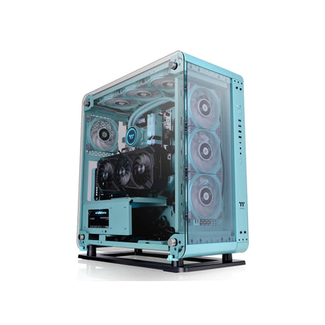 Thermaltake Core P6 Tempered Glass Mid Tower PC Case Turquoise 2