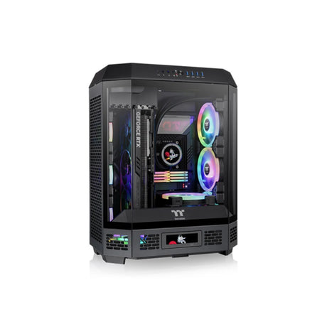 Thermaltake The Tower 600 Tempered Glass Mid-Tower PC Case Black 2