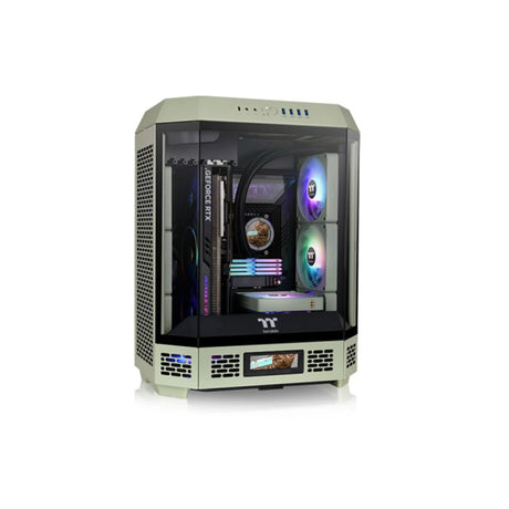 Thermaltake The Tower 600 Tempered Glass Mid-Tower PC Case Matcha Green 2