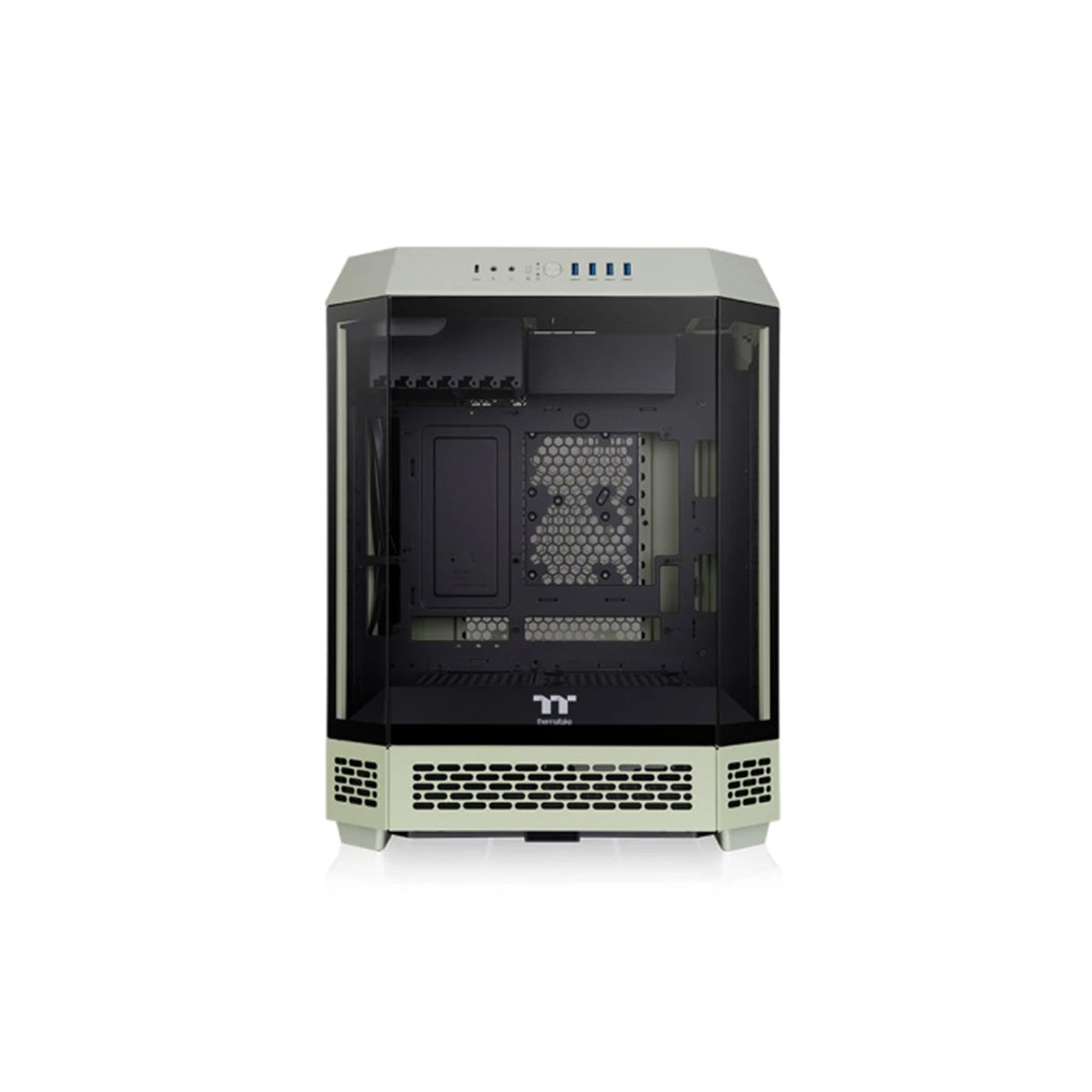 Thermaltake The Tower 600 Tempered Glass Mid-Tower PC Case Matcha Green 3