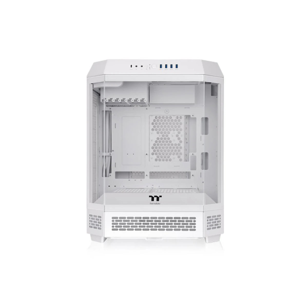 Thermaltake The Tower 600 Tempered Glass Mid-Tower PC Case Snow 3