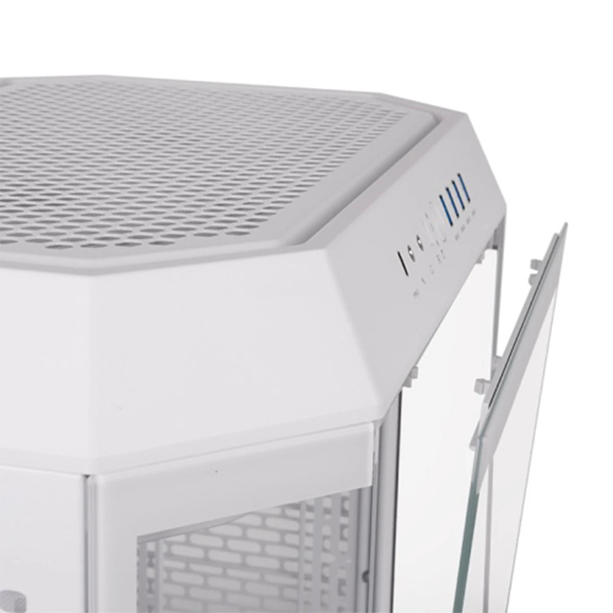 Thermaltake The Tower 600 Tempered Glass Mid-Tower PC Case Snow 6