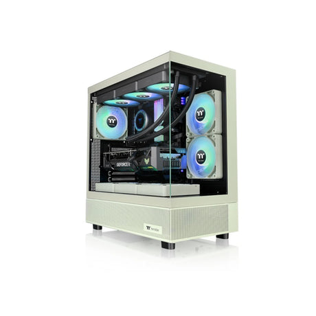 Thermaltake View 270 Tempered Glass ARGB Mid Tower PC Case Matcha Green
