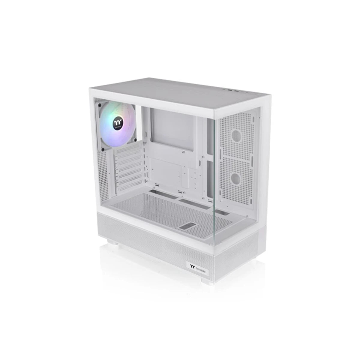 Thermaltake View 270 Tempered Glass ARGB Mid Tower PC Case White 5