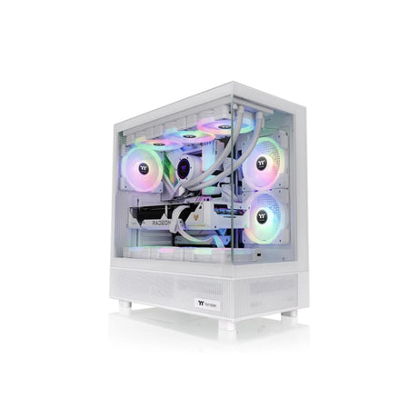 Thermaltake View 270 Tempered Glass ARGB Mid Tower PC Case White